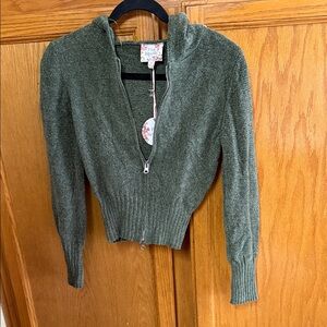 Pink Republic Olive V-Neck Sweater